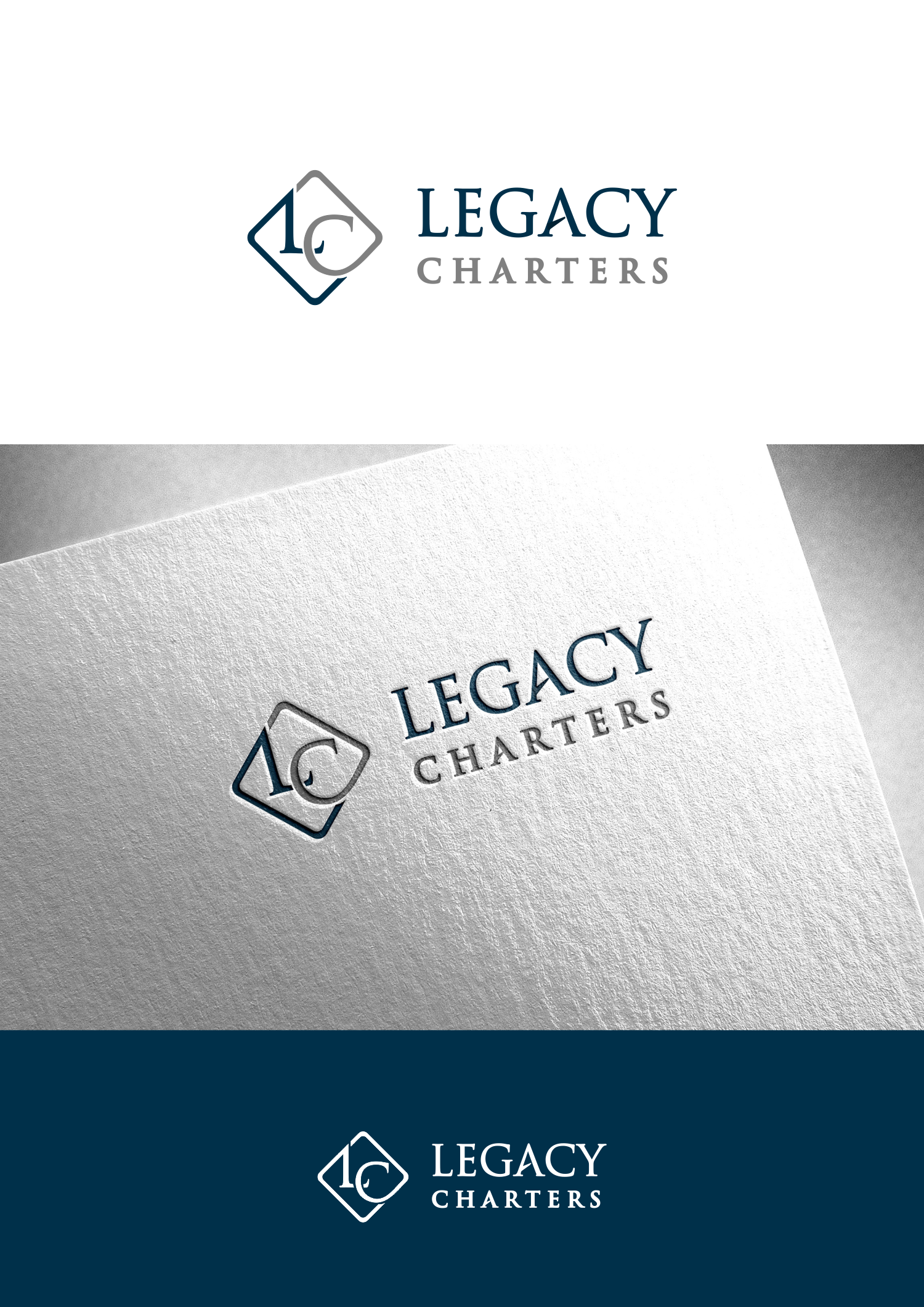 Logo Design by xygo_bg for LEGACY CHARTERS  | Design #23122492