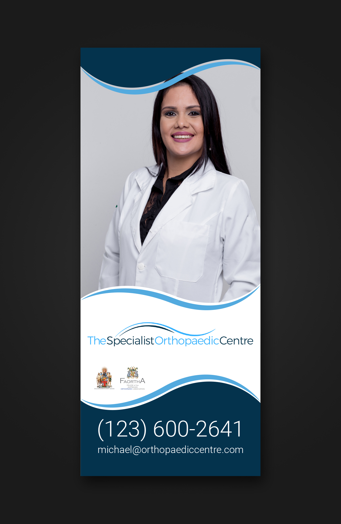 Signage Design by Nightmist for The Specialist Orthopaedic Centre | Design #23120273