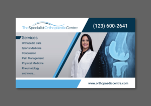 Signage Design by Nightmist for The Specialist Orthopaedic Centre | Design: #23122938
