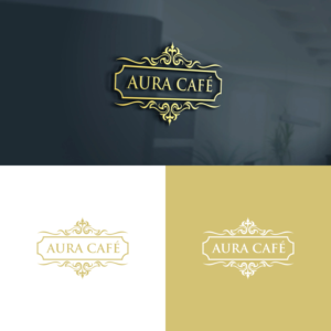 Aura Cafe | Logo Design by tejo