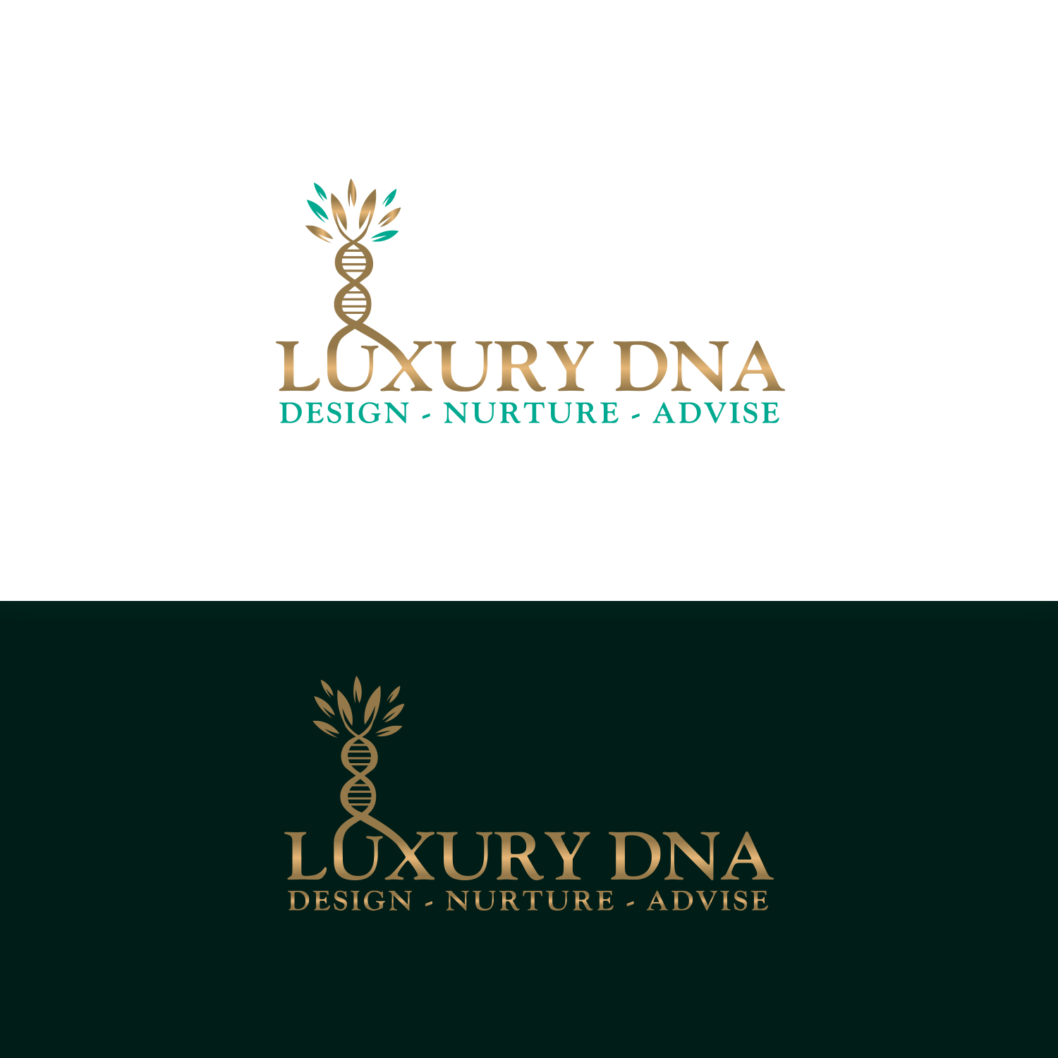 Logo Design by MG.graphics for Luxury DNA | Design #23114687