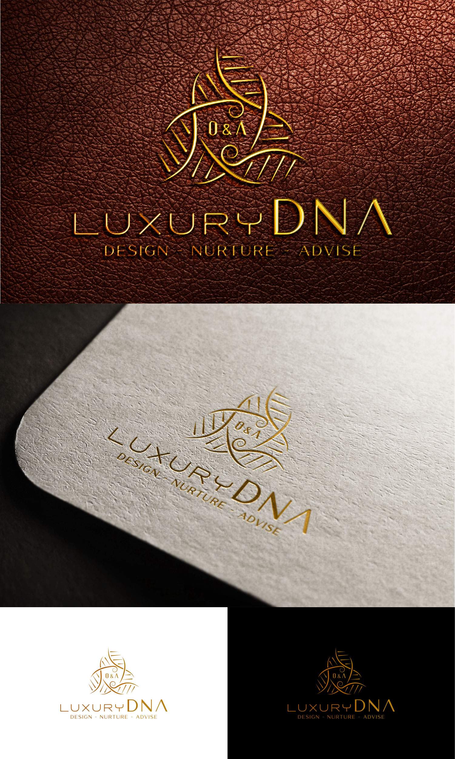 Logo Design by Haja_H2 for Luxury DNA | Design #23111875