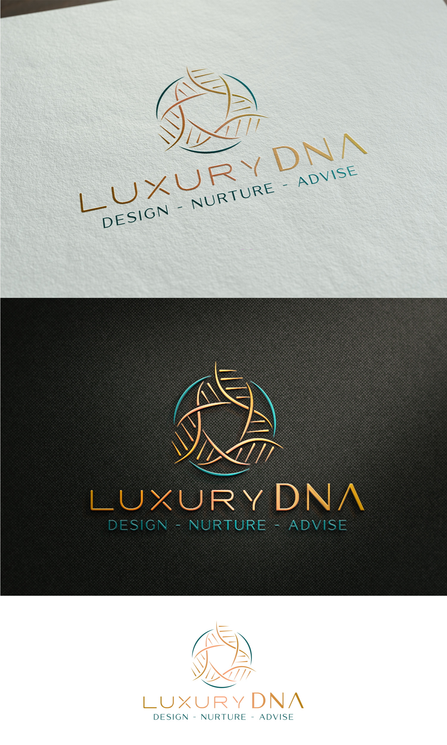 Logo Design by Haja_H2 for Luxury DNA | Design #23146943