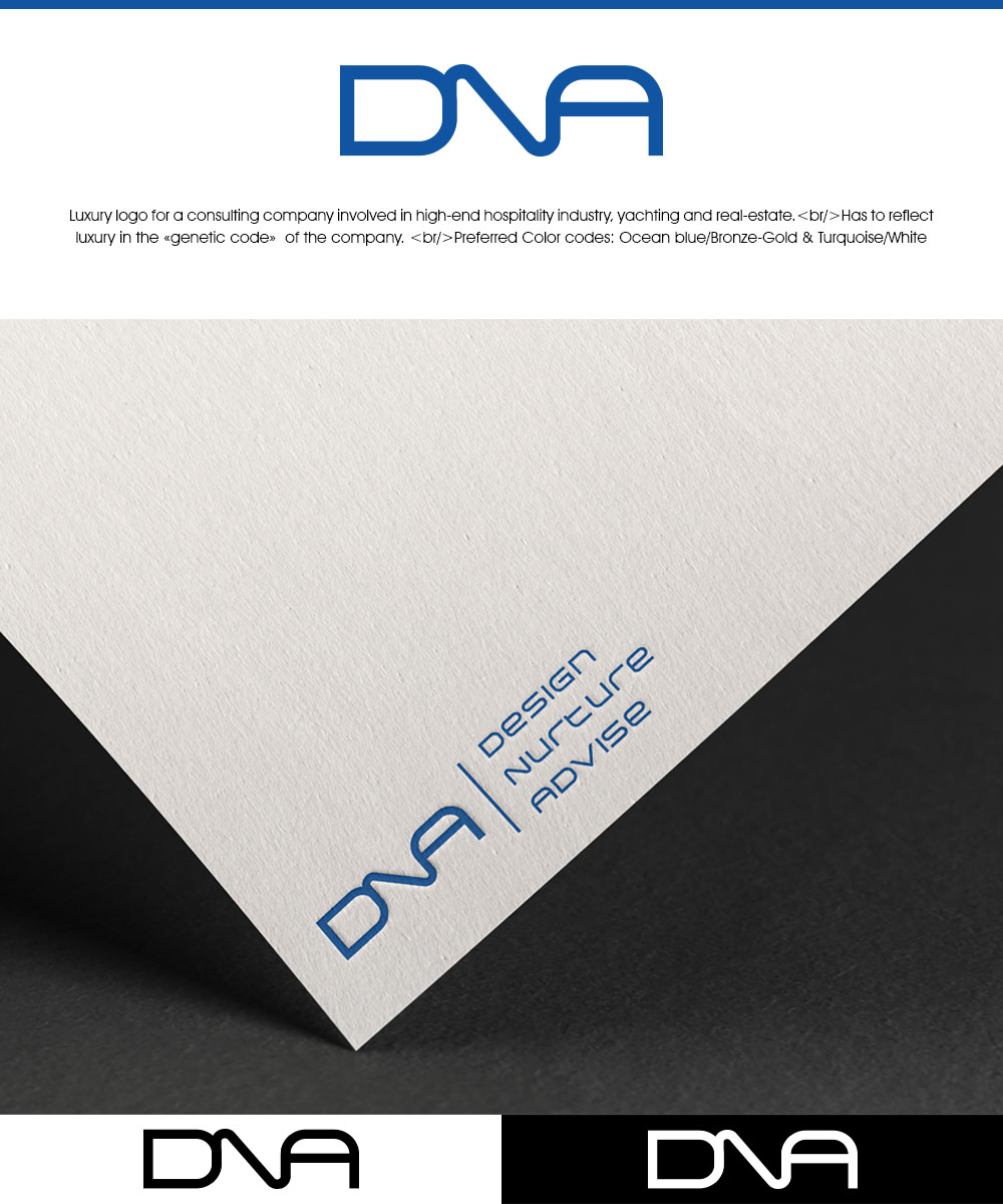 Logo Design by Natalie Eric for Luxury DNA | Design #23105052