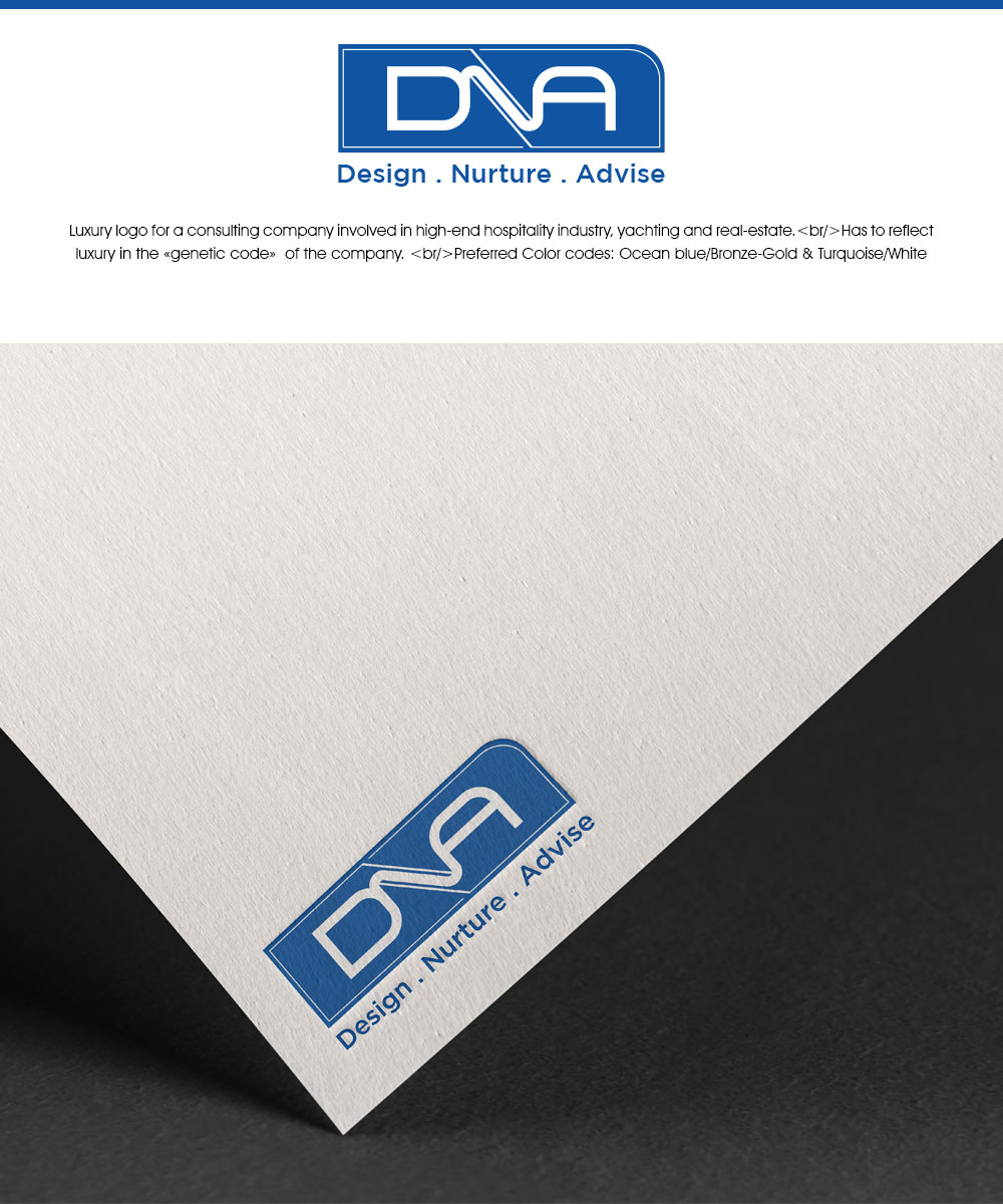 Logo Design by Natalie Eric for Luxury DNA | Design #23105110