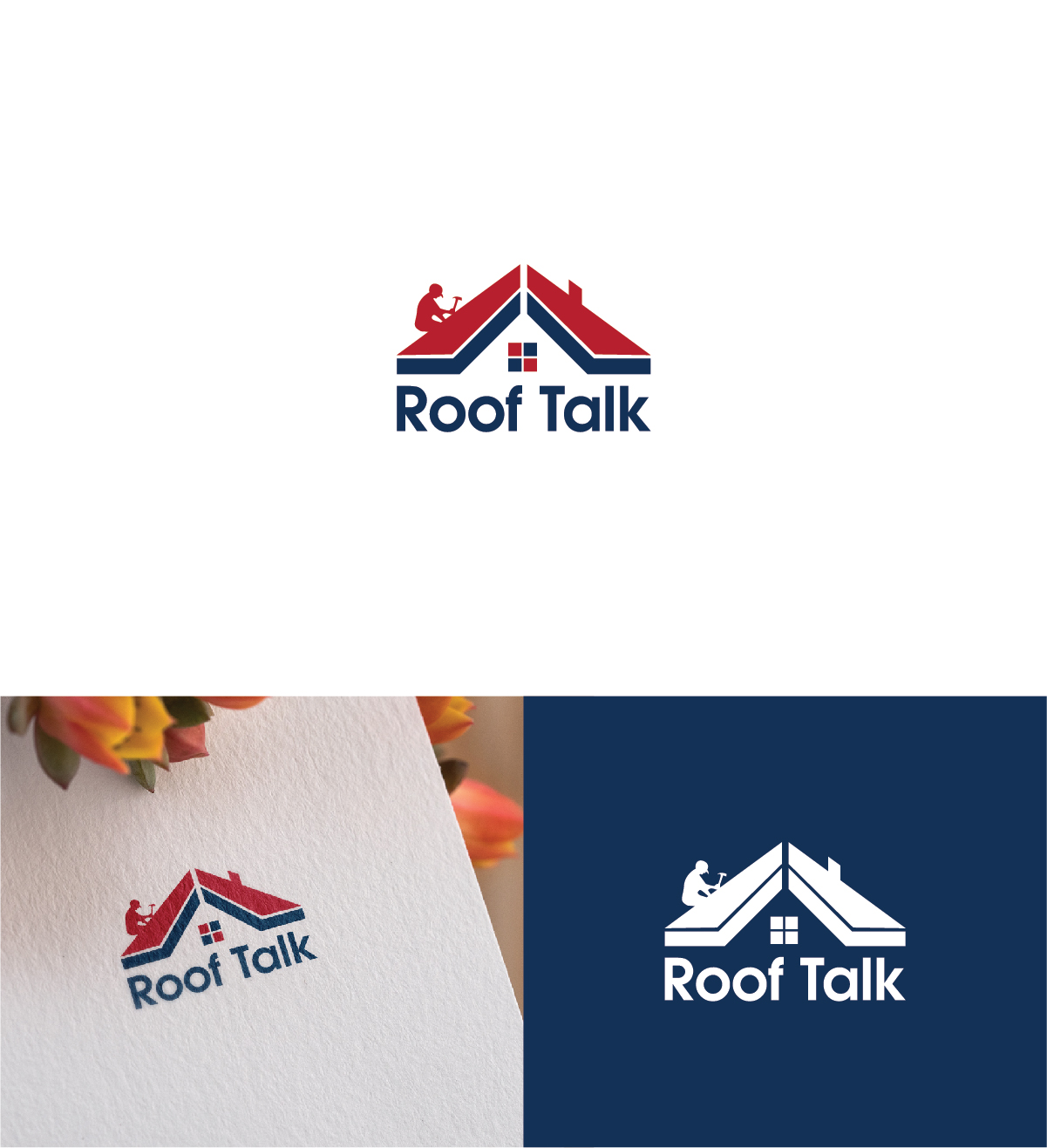 Logo Design by Deziners Zone for Eustis Roofing  | Design #23107849