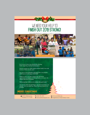 End of the Year Fundraising Flyer for After School Program | Flyer Design by Benson M.
