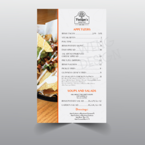 Menu Design by Louie Fuentes | Manobo Graphic Design Services for this project | Design: #23112677