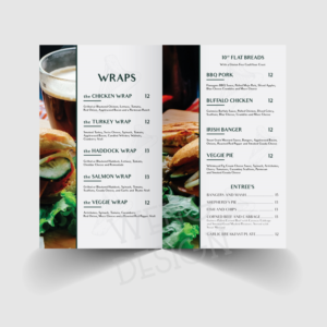 Menu Design by Louie Fuentes | Manobo Graphic Design Services for this project | Design: #23168587