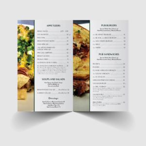 Menu Design by Louie Fuentes | Manobo Graphic Design Services for this project | Design: #23208436