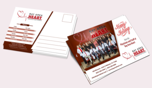 Design de Carte Postale par Petter Goms pour Bay Area Heart | Design : #23105183