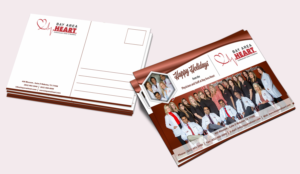 Design de Carte Postale par Petter Goms pour Bay Area Heart | Design : #23105289