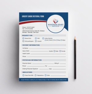 Print Design by JK18 for Windsor Heart Institute | Design: #23399391