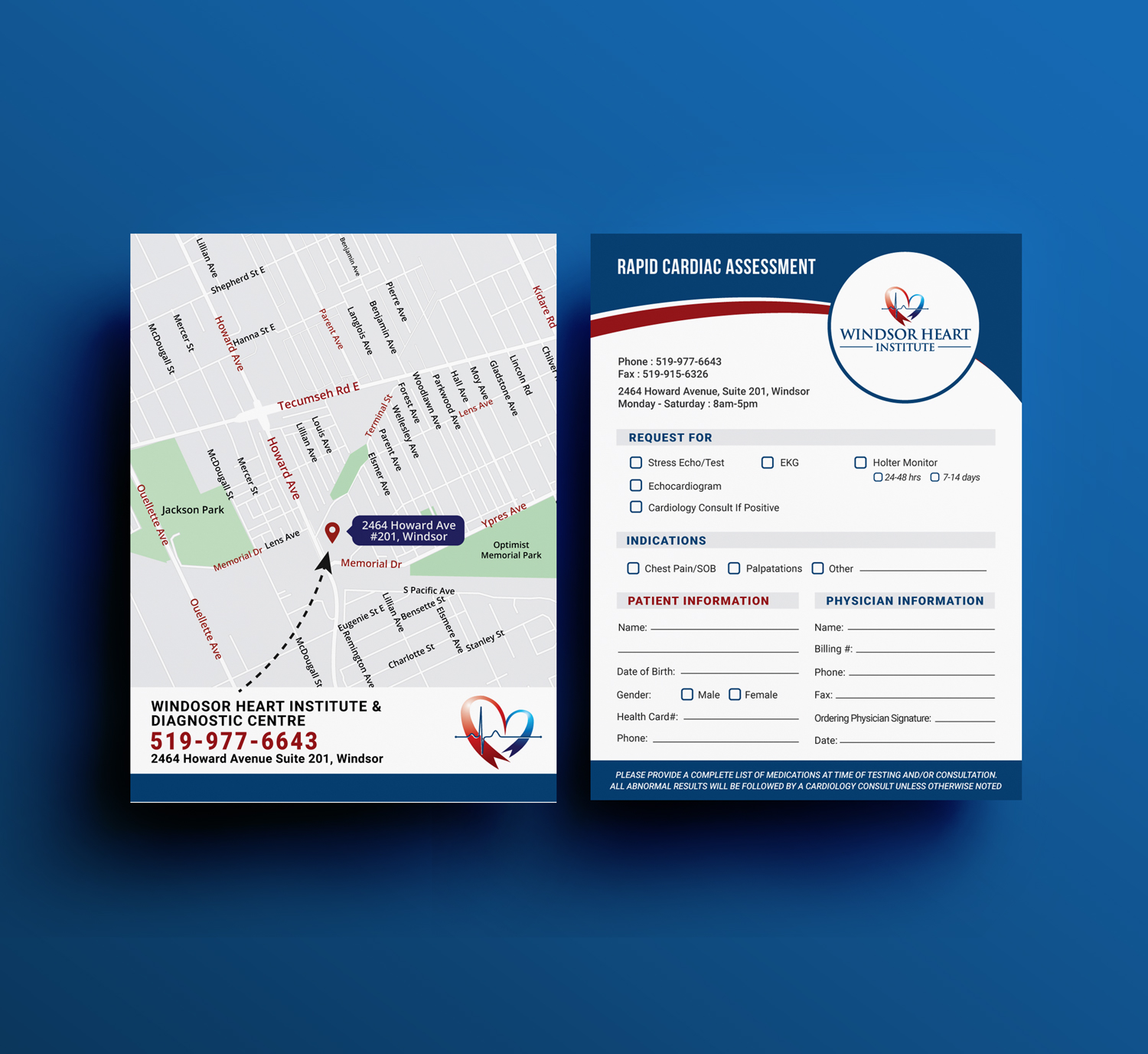 Print Design by JK18 for Windsor Heart Institute | Design #24016766