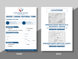 Print Design by SAI DESIGNS for Windsor Heart Institute | Design: #23121789