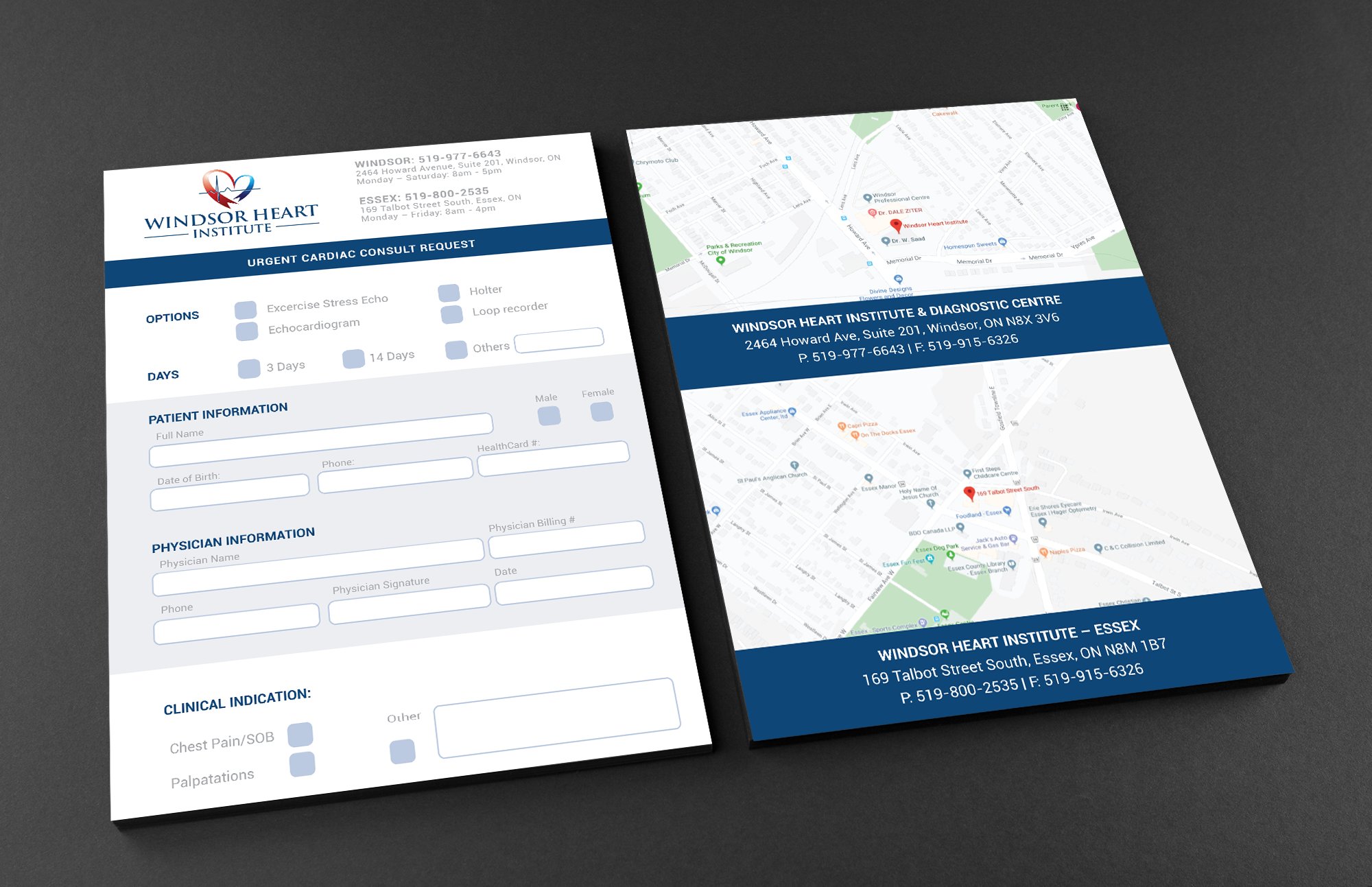 Print Design by bright design for Windsor Heart Institute | Design #23109403
