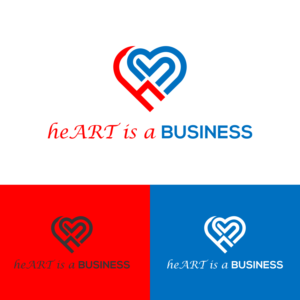 heART is a BUSINESS | Logo Design by fatiyadesign