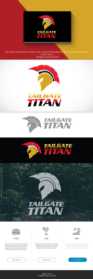 Tailgate Titan  | Logo Design by Kim Ji