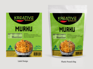 Kreative Foods needs label design Kreative Snacks | Label Design by ordelya.nicole