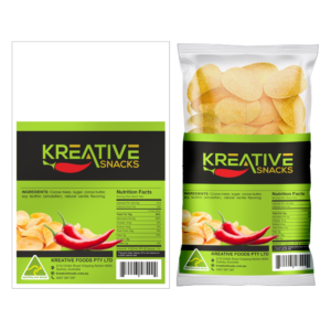 Kreative Foods needs label design Kreative Snacks | Label Design by Polina_pro