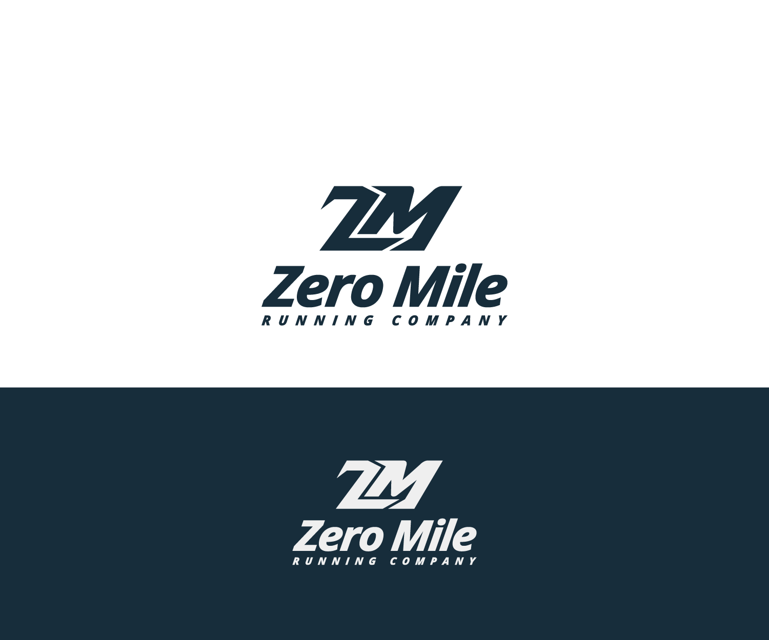 Elegant, Playful Logo Design for Zero Mile Running Company by Mario ...