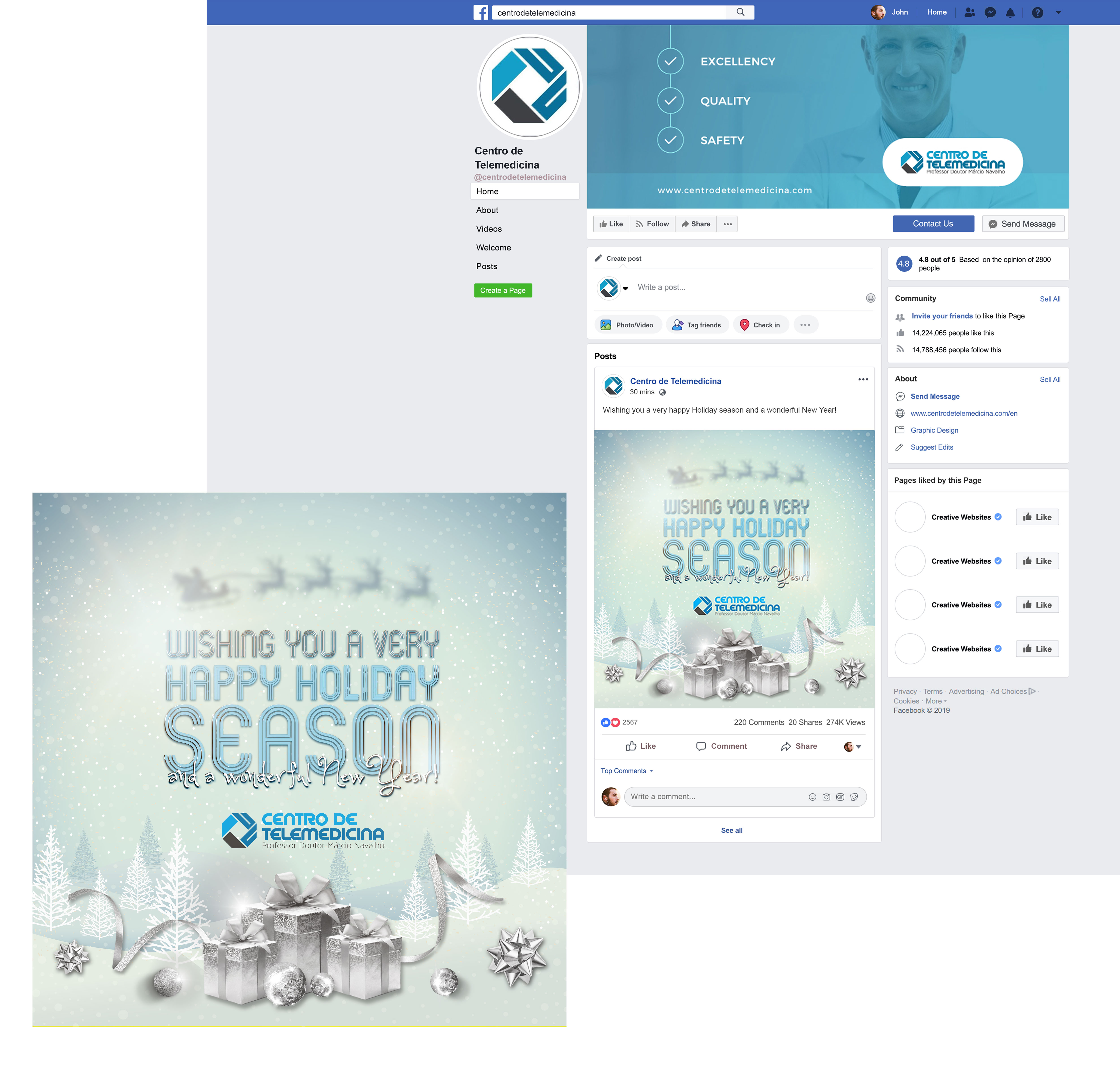 Facebook Design by HeshanKavinda for MEDINAVA 513046720 | Design #23166775