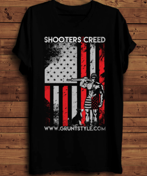 Shooter clothing & gear tshirts | Design de T-shirt par creative gravity