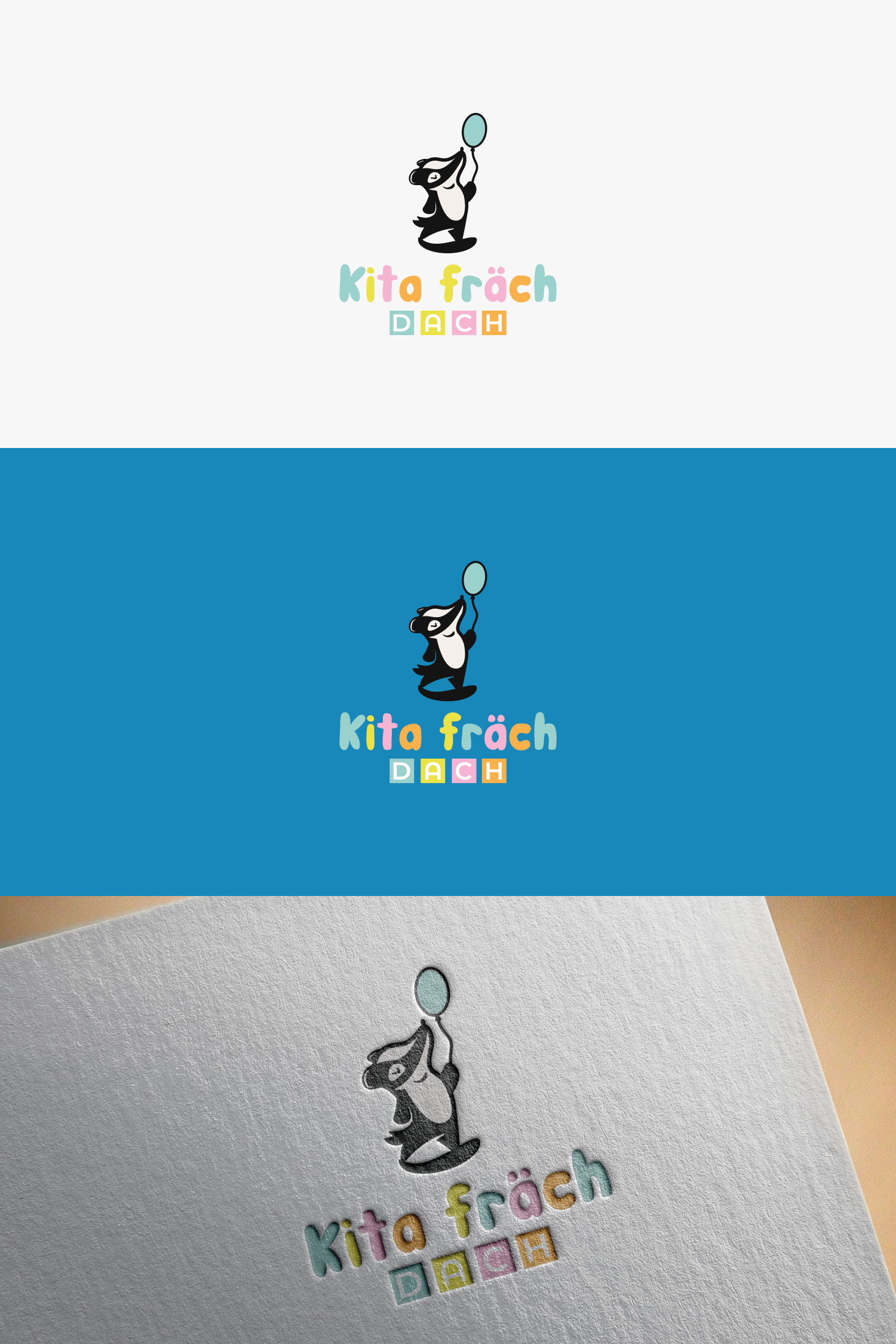 Logo Design by Rusty Circle for fräch dachs | Design #23160052