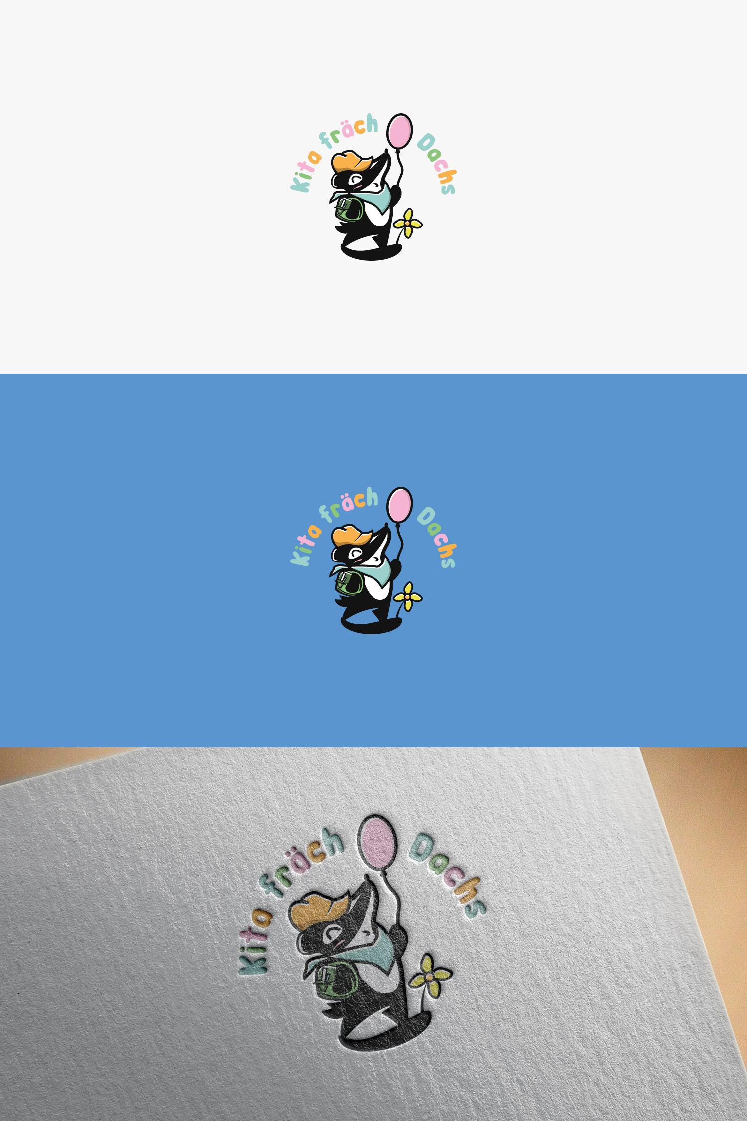 Logo Design by Rusty Circle for fräch dachs | Design #23169195