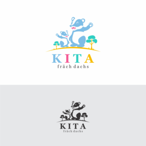 Kita fräch Dachs | Logo Design by soriyeee