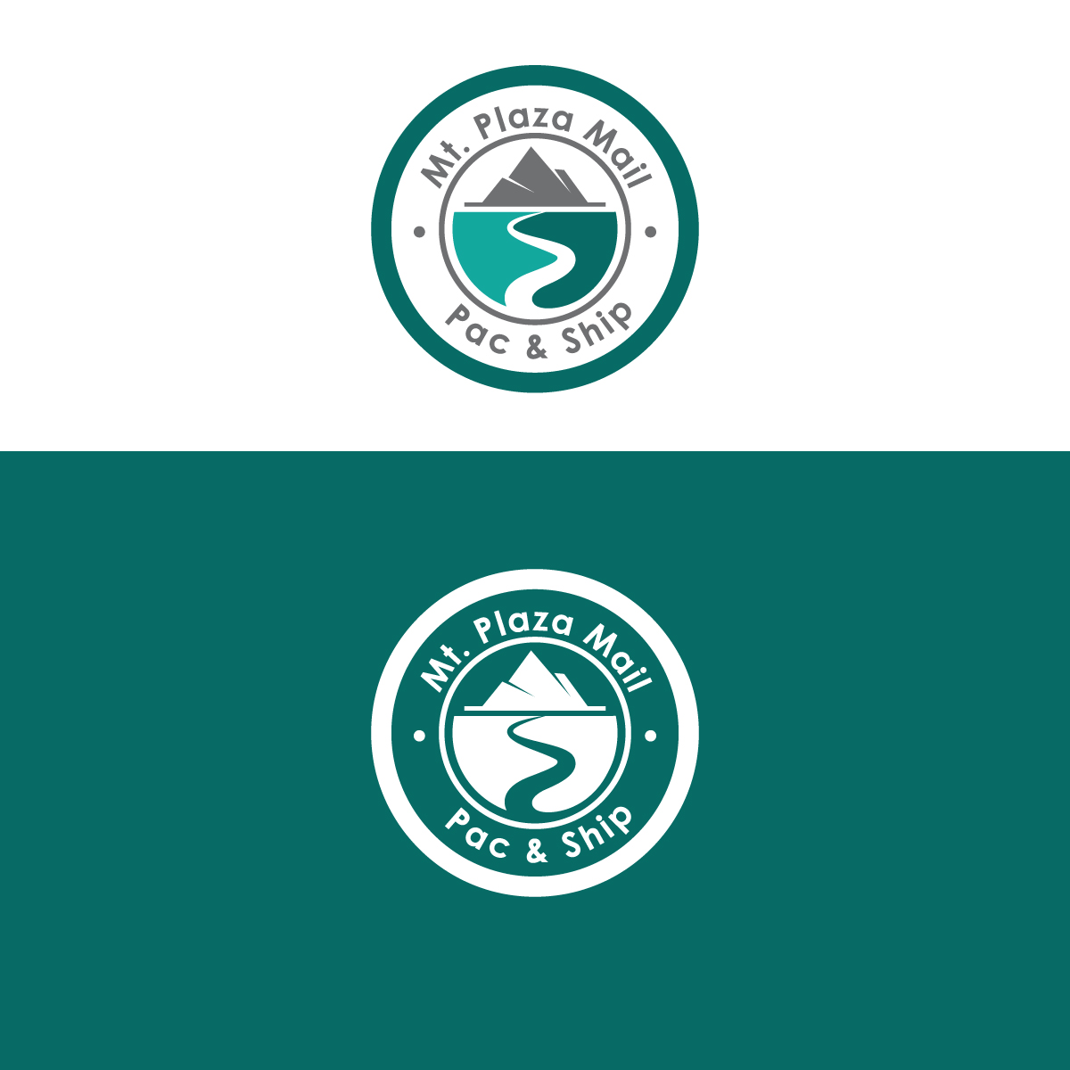 Logo Design by Graphic Bricks for MT. Plaza Mail Pac & Ship | Design #23118572
