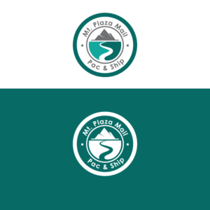 Mt. Plaza Mail Pac & Ship | Logo Design by Graphic Bricks