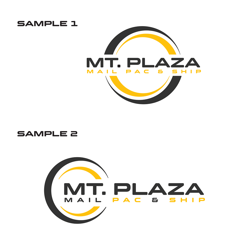 Logo Design by IdentsArt for MT. Plaza Mail Pac & Ship | Design #23118819