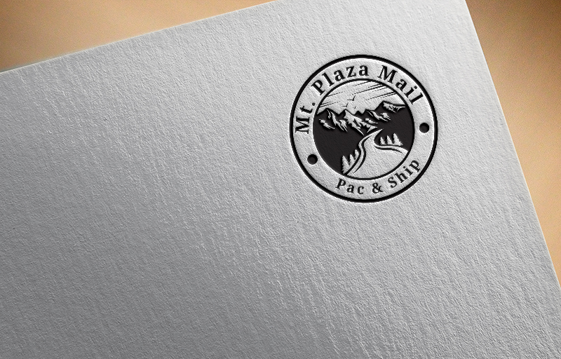 Logo Design by Synthi for MT. Plaza Mail Pac & Ship | Design #23118635