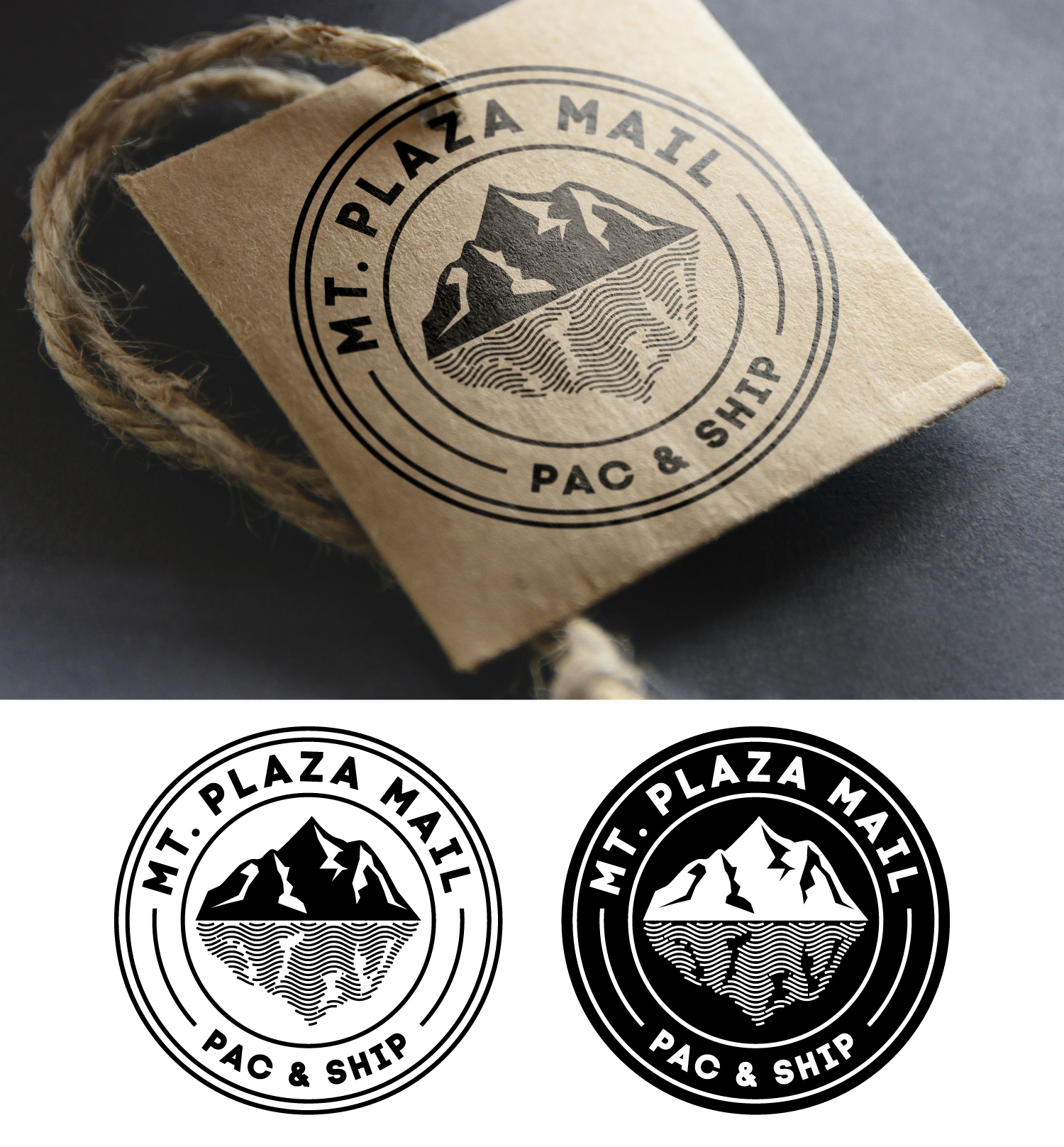 Logo Design by H-H Arts for MT. Plaza Mail Pac & Ship | Design #23118151
