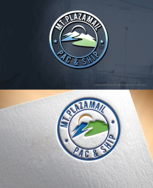 Logo-Design von graphicevolution für MT. Plaza Mail Pac & Ship | Design: #23121150