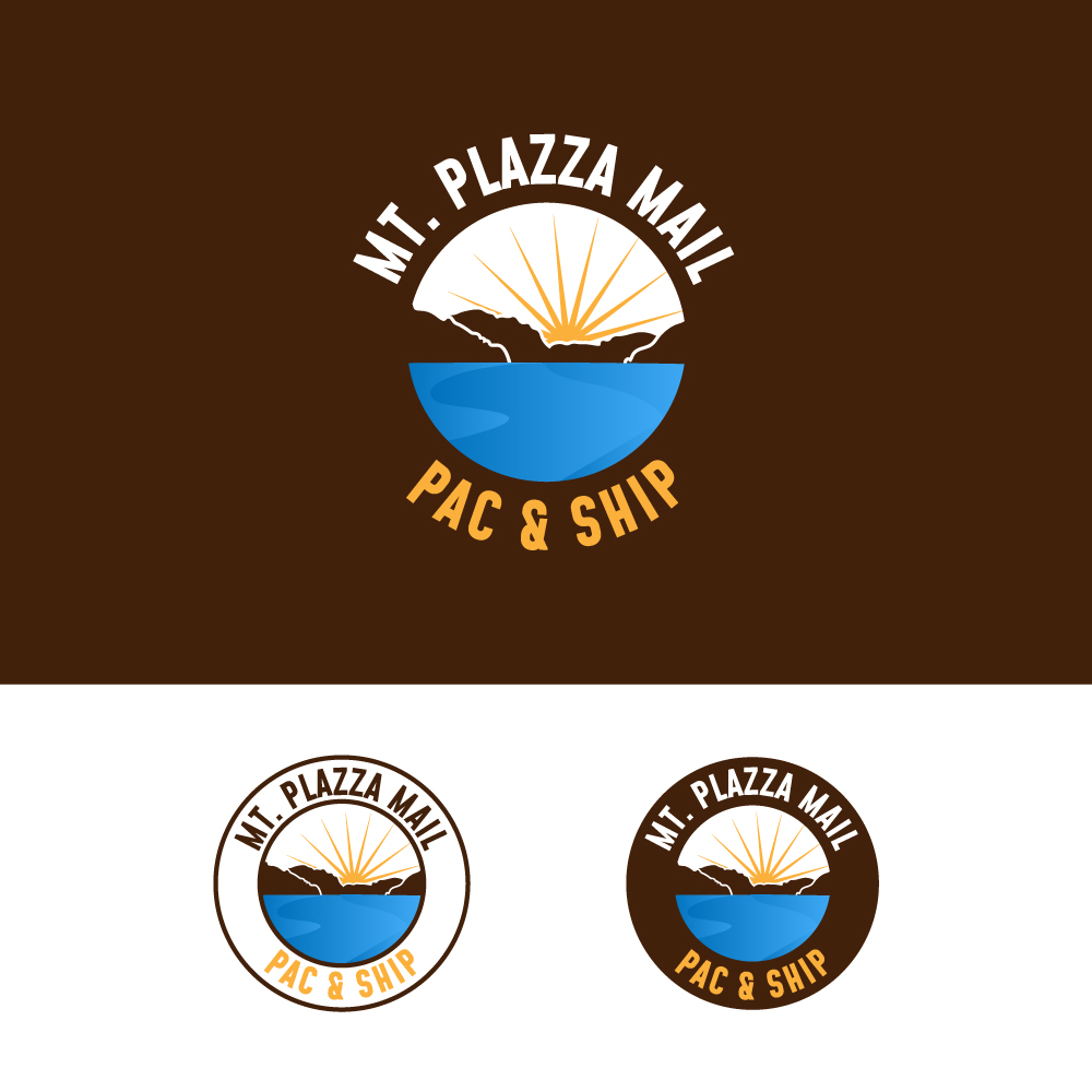 Logo Design by AinebAyoub for MT. Plaza Mail Pac & Ship | Design #23115555