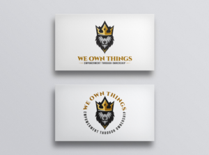 We Own Things slogan Empowerment through Ownership | Design de Logo par Djamdesign