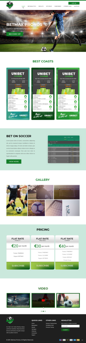 Web Design by pb for BETMAX | Design: #23120710