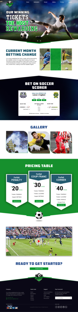 Web Design by sai.designer87 for BETMAX | Design: #23119802