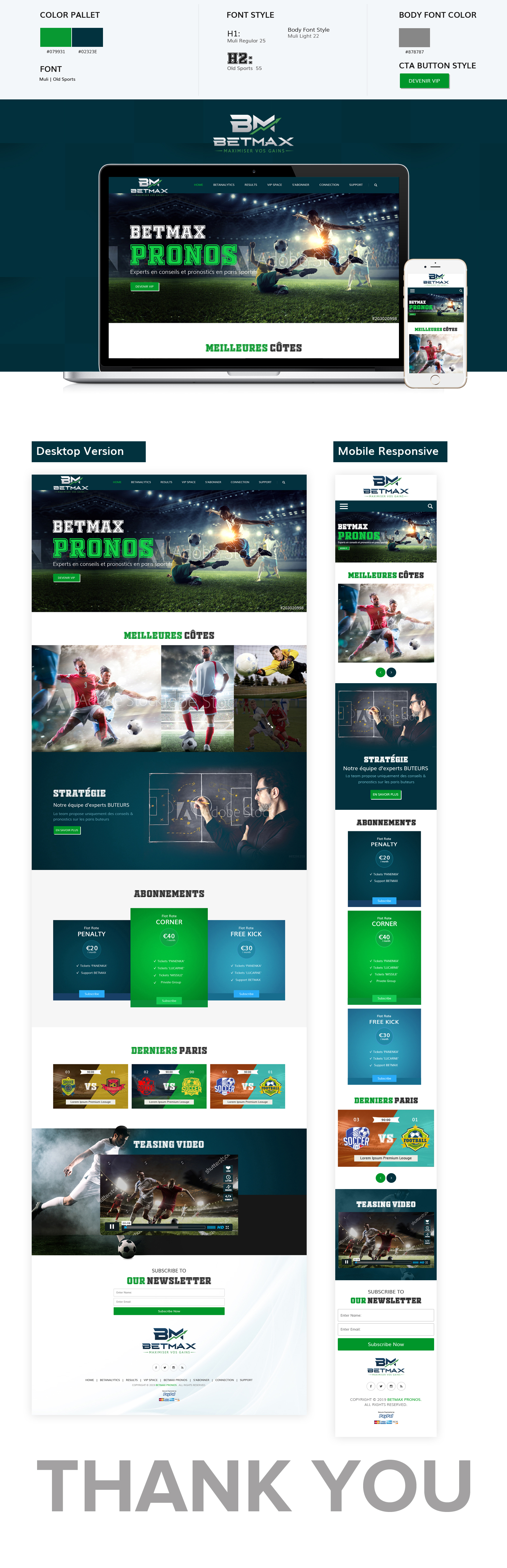 Web Design by sai.designer87 for BETMAX | Design #23124597