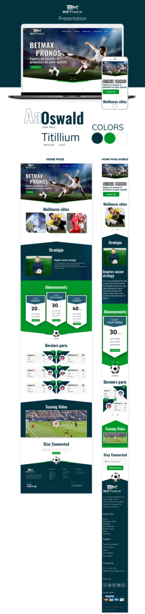 Web Design by sai.designer87 for BETMAX | Design: #23125028