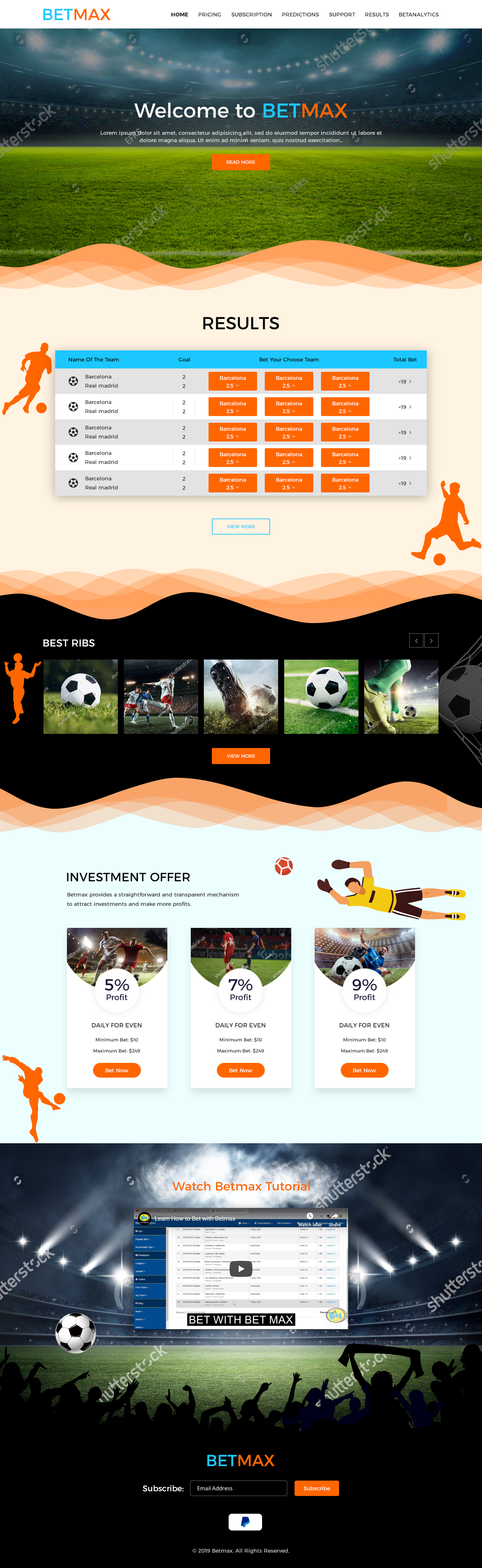 Web-Design von Dax. für BETMAX | Design #23128147