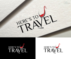 Here’s To Travel  | Logo Design by Dot Design 3