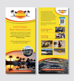 Customer Hotel Entertainment Rack Card 4 X 9 | Design de Brochure par D Creative