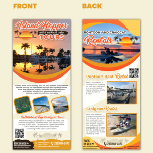 Customer Hotel Entertainment Rack Card 4 X 9 | Broschüren-Design von HeshanKavinda