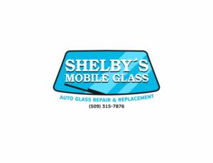 Shelby’s Mobile Glass Auto Glass Repair & Replacement  (509) 315-7876 | Logo Design by MOH Studio