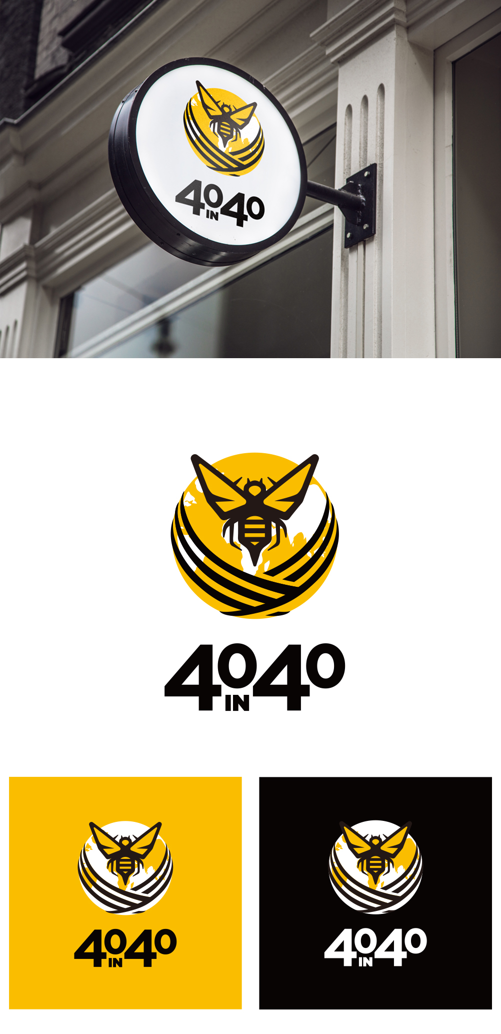 Logo Design by QYdesigns for 40in40 | Design #23130336