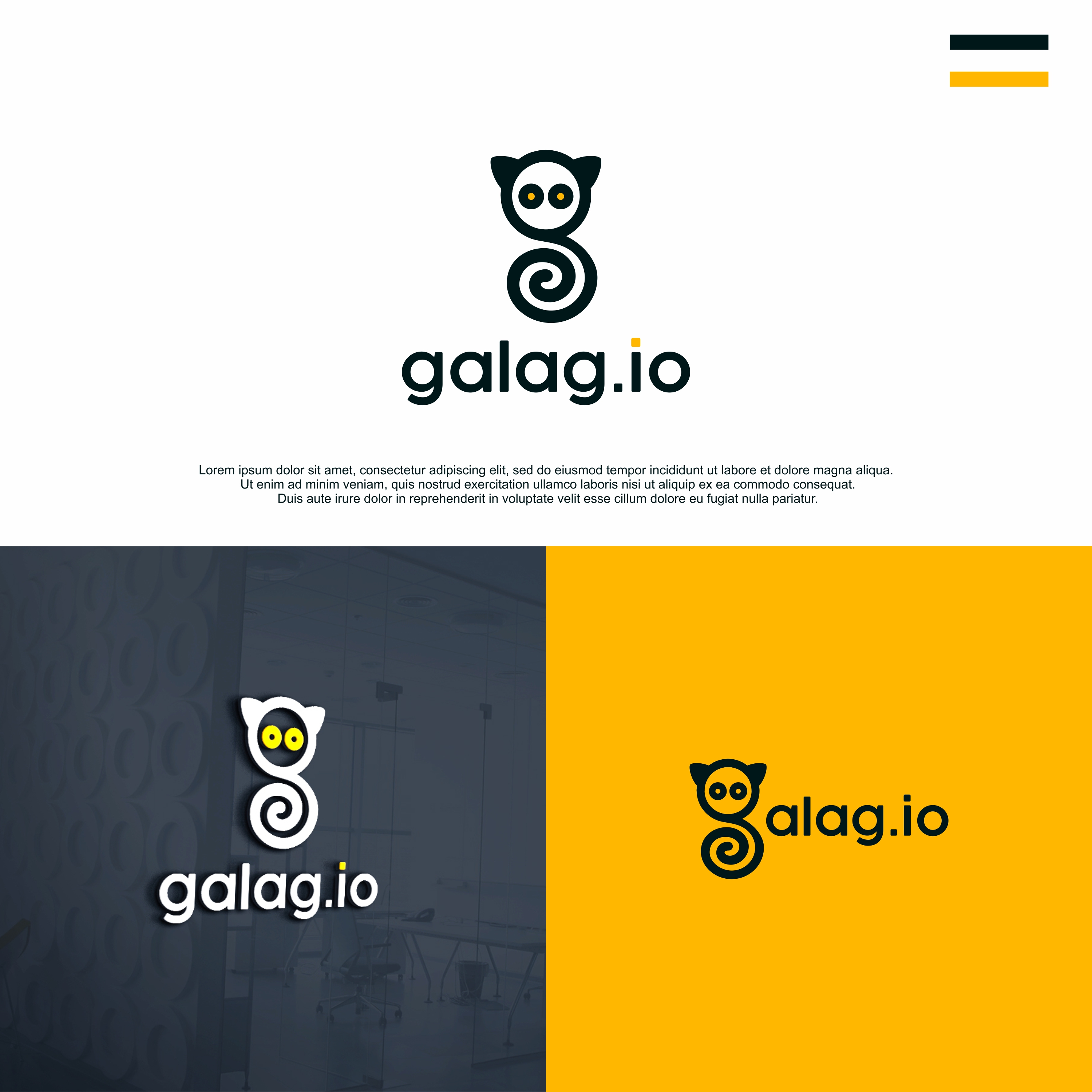 Logo Design by Farqaleit™ for Galag.io | Design #23142957