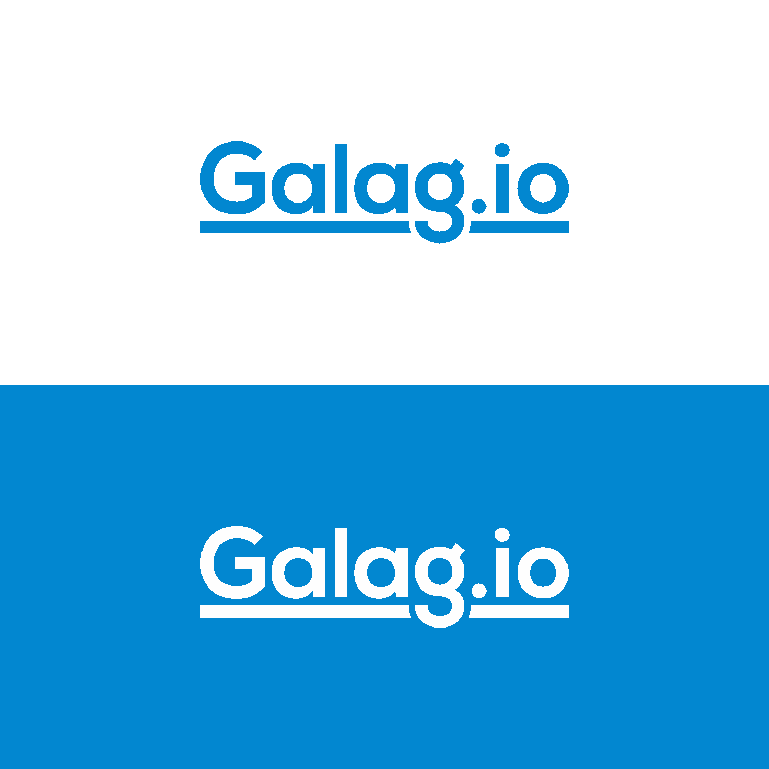 Logo Design by saher khan 2 for Galag.io | Design #23140499